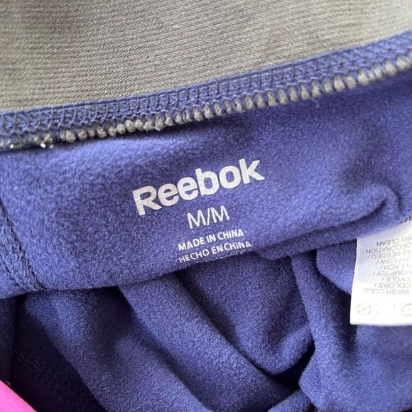 Reebok leggings with wide elastic logo waistband size M - Picture 5 of 5
